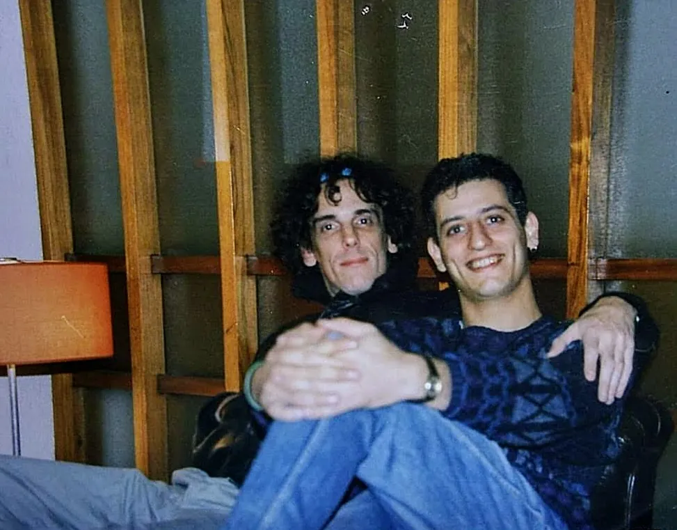 Néstor Randazzo with Luis A. Spinetta